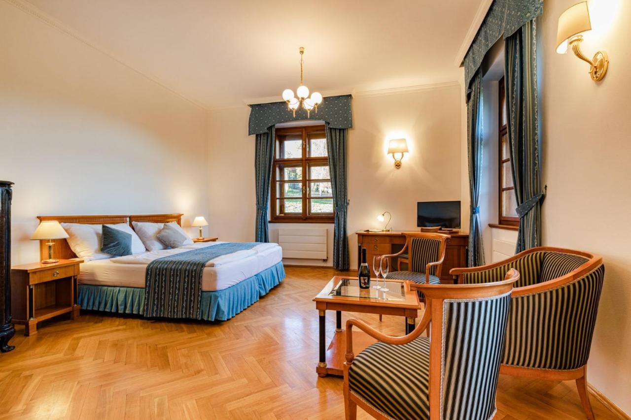 Wellness Hotel Zamecek Jetřichovice Dış mekan fotoğraf