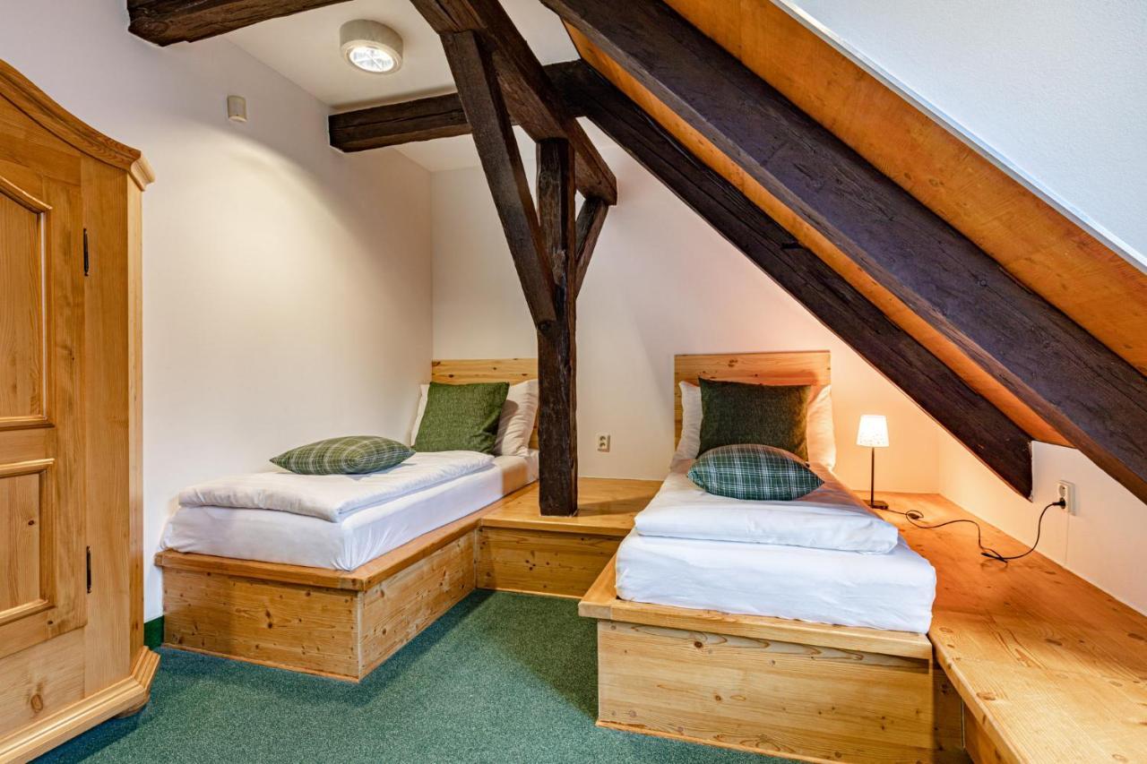 Wellness Hotel Zamecek Jetřichovice Oda fotoğraf