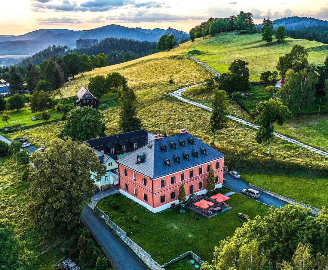Wellness Hotel Zamecek Jetřichovice Dış mekan fotoğraf